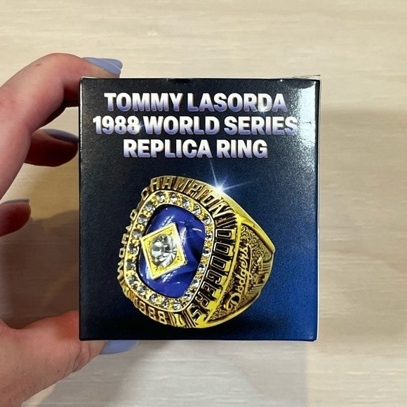 MLB Accessories Dodgers 988 Tommy Lasorda World Series Ring Sga 223